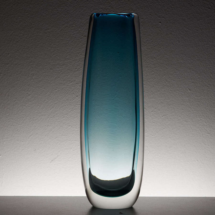 Catherine Hough - Contemporary Studio tri-form glass vase