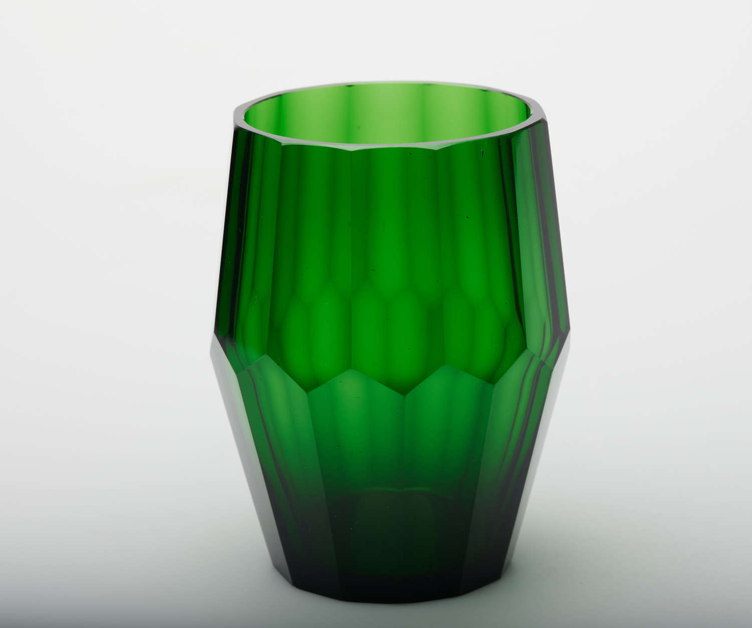Josef Hoffmann 'Moser' Glass Vase, 1920s